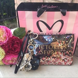 Victoria Secret Clutch with key chain